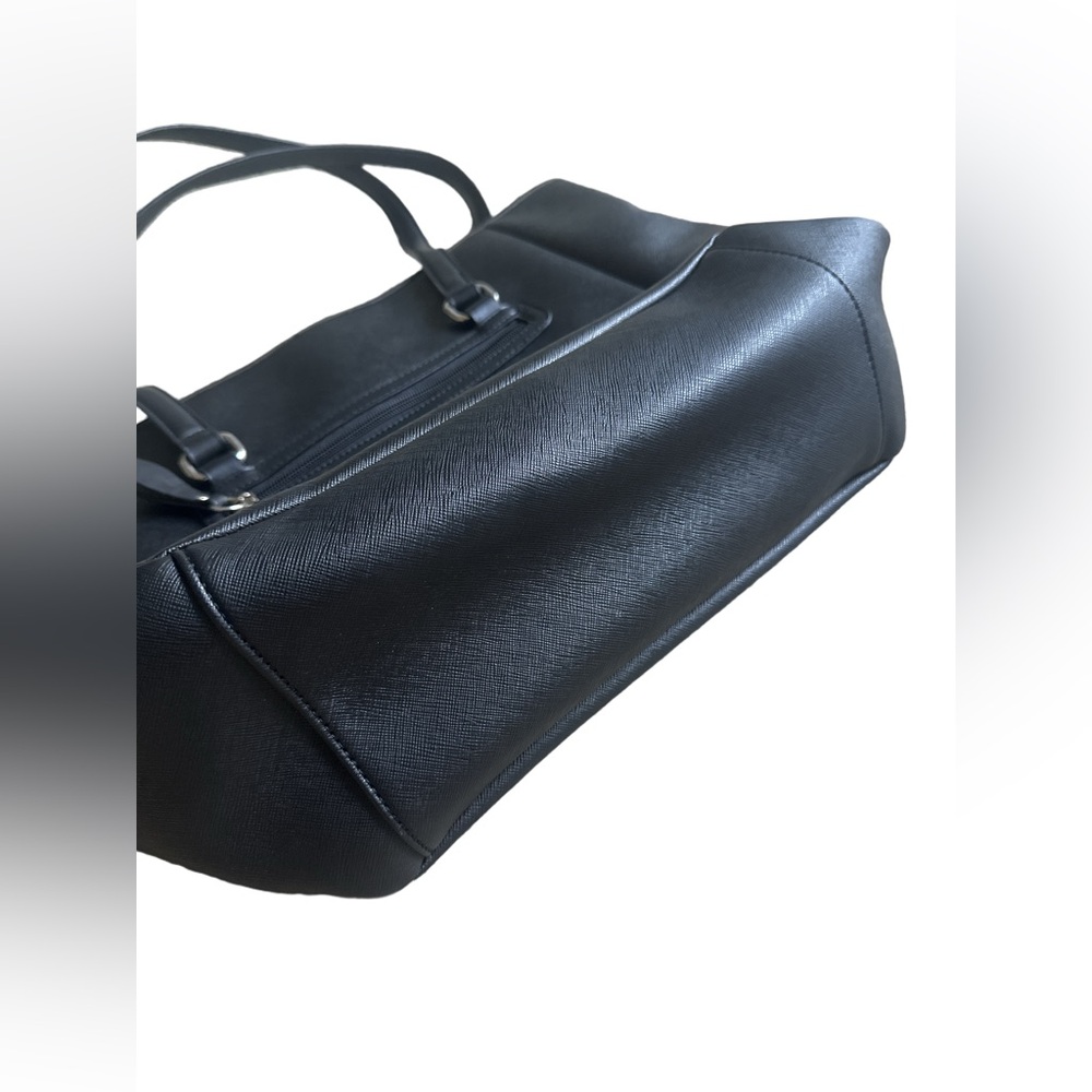 LOW START Black Giani Bernini Leather Bag - Picture 3 of 11